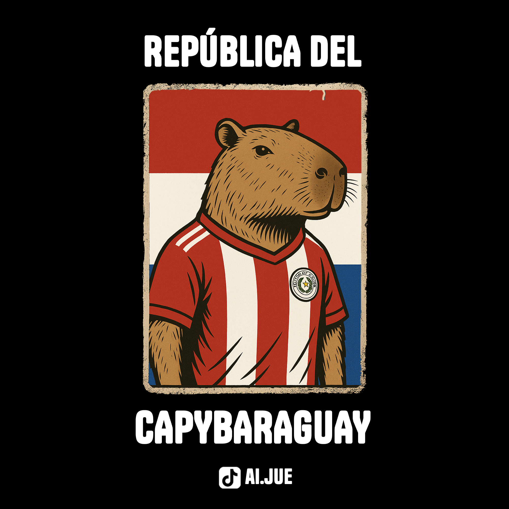 Remera de Capybaraguay